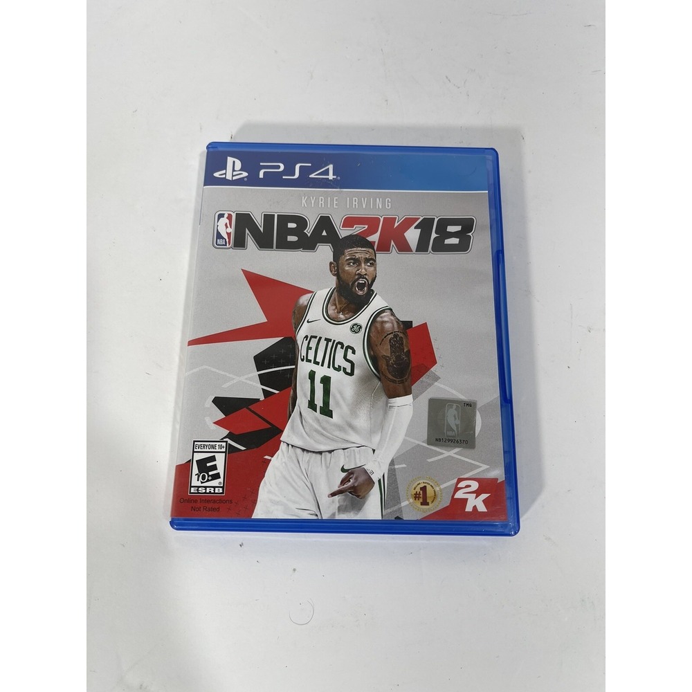 NBA 2k18 PS4 Playstation 4 PS4 Kyrie Irving Item Is‎ New Unsealed Opened But New